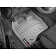 461110-1-2 Front and Rear All-weather Series Molded Floor Liner, Gray Made of Rubberized Thermoplastic Elastomer