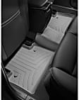 4611162 Second Row FloorLiner Series Molded Floor Liner, Gray Made of Rubberized Thermoplastic Polyolefins