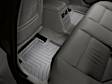 461462 Second Row FloorLiner Series Molded Floor Liner, Gray Made of Rubberized Thermoplastic Polyolefins