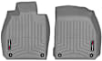 4614651 Front Row FloorLiner Series Molded Floor Liner, Gray Made of Rubberized Thermoplastic Polyolefins