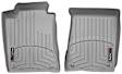 461731 Front Row FloorLiner Series Molded Floor Liner, Gray Made of Rubberized Thermoplastic Polyolefins