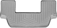 462083 Third Row FloorLiner Series Molded Floor Liner, Gray Made of Rubberized Thermoplastic Polyolefins
