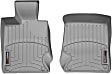 462541 Front Row FloorLiner Series Molded Floor Liner, Gray Made of Rubberized Thermoplastic Polyolefins