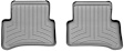 462582 Second Row FloorLiner Series Molded Floor Liner, Gray Made of Rubberized Thermoplastic Polyolefins