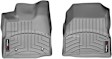 462711 Front Row FloorLiner Series Molded Floor Liner, Gray Made of Rubberized Thermoplastic Polyolefins