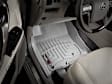 462861 Front FloorLiner Series Molded Floor Liner, Gray Made of Rubberized Thermoplastic Polyolefins