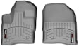 463021 Front Row FloorLiner Series Molded Floor Liner, Gray Made of Rubberized Thermoplastic Polyolefins
