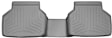 463073 Second Row FloorLiner Series Molded Floor Liner, Gray Made of Rubberized Thermoplastic Polyolefins