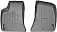 463791 Front Row FloorLiner Series Molded Floor Liner, Gray High-Density Tri-Extruded (HDTE)