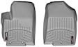 463951 Front Row FloorLiner Series Molded Floor Liner, Gray Made of Rubberized Thermoplastic Polyolefins
