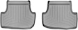 2018 Audi A3 Sportback e-tron - Second Row Molded Floor Liner, Gray, Made of Rubberized Thermoplastic Polyolefins, FloorLiner Series