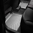 2018 Audi A3 Sportback e-tron - Second Row Molded Floor Liner, Gray, Made of Rubberized Thermoplastic Elastomer, FloorLiner HP Series