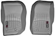 465731 Front Row FloorLiner Series Molded Floor Liner, Gray Made of Rubberized Thermoplastic Polyolefins