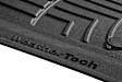 469692IM Rear FloorLiner HP Series Molded Floor Liner, Gray Made of Rubberized Thermoplastic Elastomer