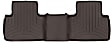 4714692 Second Row FloorLiner Series Molded Floor Liner, Cocoa High-Density Tri-Extruded (HDTE)