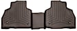 4715073 Second Row FloorLiner Series Molded Floor Liner, Cocoa High-Density Tri-Extruded (HDTE)
