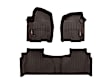 471632-1-2 Front and Rear FloorLiner Series Molded Floor Liner, Cocoa Made of Thermoplastic