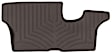 474807 Third Row FloorLiner Series Molded Floor Liner, Cocoa High-Density Tri-Extruded (HDTE)