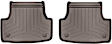 2018 Audi RS3 - Second Row Molded Floor Liner, Cocoa, Made of Rubberized Thermoplastic Polyolefins, FloorLiner Series