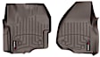 475841 Front Row FloorLiner Series Molded Floor Liner, Cocoa Made of Rubberized Thermoplastic Polyolefins