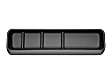 4S001 Under Seat Storage - Black, Thermoplastic, Direct Fit