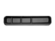 4S003 Under Seat Storage - Black, Thermoplastic, Direct Fit