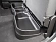 4S017 Under Seat Storage - Black, Thermoplastic, Direct Fit