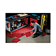 51T312RL BK-BK Floor Tile - Black, Universal