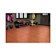 51T312RL BK-BK Floor Tile - Black, Universal