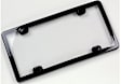 60022 License Plate Frame - Red with Black Trim, Eastman Durastar Polymer, Universal, Sold Individually