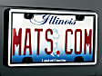60027 License Plate Frame - Brushed Stainless with Black Trim, Eastman Durastar Polymer, Universal, Sold Individually