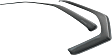 80034 Front, Driver and Passenger Side Window Visor, Smoke