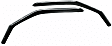 80034 Front, Driver and Passenger Side Window Visor, Smoke
