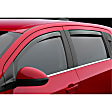801025IM-81765IM Front and Rear, Driver and Passenger Side Window Visor, Smoke
