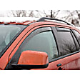 801025IM-81765IM Front and Rear, Driver and Passenger Side Window Visor, Smoke