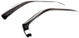 80142 Front, Driver and Passenger Side Window Visor, Smoke