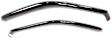 80142 Front, Driver and Passenger Side Window Visor, Smoke
