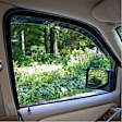 2015 Ford F-150 - Front, Driver and Passenger Side, Dark Smoke, Window Visor, Crew Cab Pickup