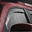 2015 Ford F-150 - Front, Driver and Passenger Side, Dark Smoke, Window Visor, Crew Cab Pickup