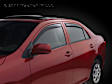 1991 Mercury Sable - Rear, Driver and Passenger Side, Window Visor, Smoke