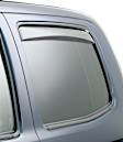 2015 Mazda 3 Sport - Rear, Driver and Passenger Side, Window Visor, Smoke