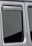 2015 Mazda 3 Sport - Rear, Driver and Passenger Side, Window Visor, Smoke