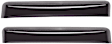 81770 Rear, Driver and Passenger Side Window Visor, Smoke