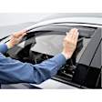 821019 Front and Rear, Driver and Passenger Side Window Visor, Dark Smoke