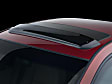 89034 Sunroof Wind Deflector Series Direct Fit Smoked Acrylic Roof Air Deflector, Sold Individually