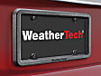 8ALPBF1 License Plate Frame - Black Textured, Polycarbonate, Universal, Sold Individually