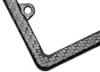 8ALPCF4 License Plate Frame - Black, Carbon Fiber, Universal, Sold Individually