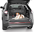 8APB01 Pet Divider - Black/Chrome, Aluminum, Universal