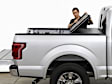 8HF020105 AlloyCover Hard Tri-Fold Series Hard Folding Tonneau Cover, Aluminum Fits Approx. 5 ft. 6 in. Bed