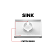 SS2W1 Universal Drip Tray, Sold Individually